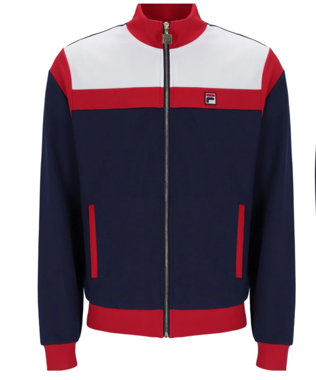 Fila Archive Track Jacket Navy/Red