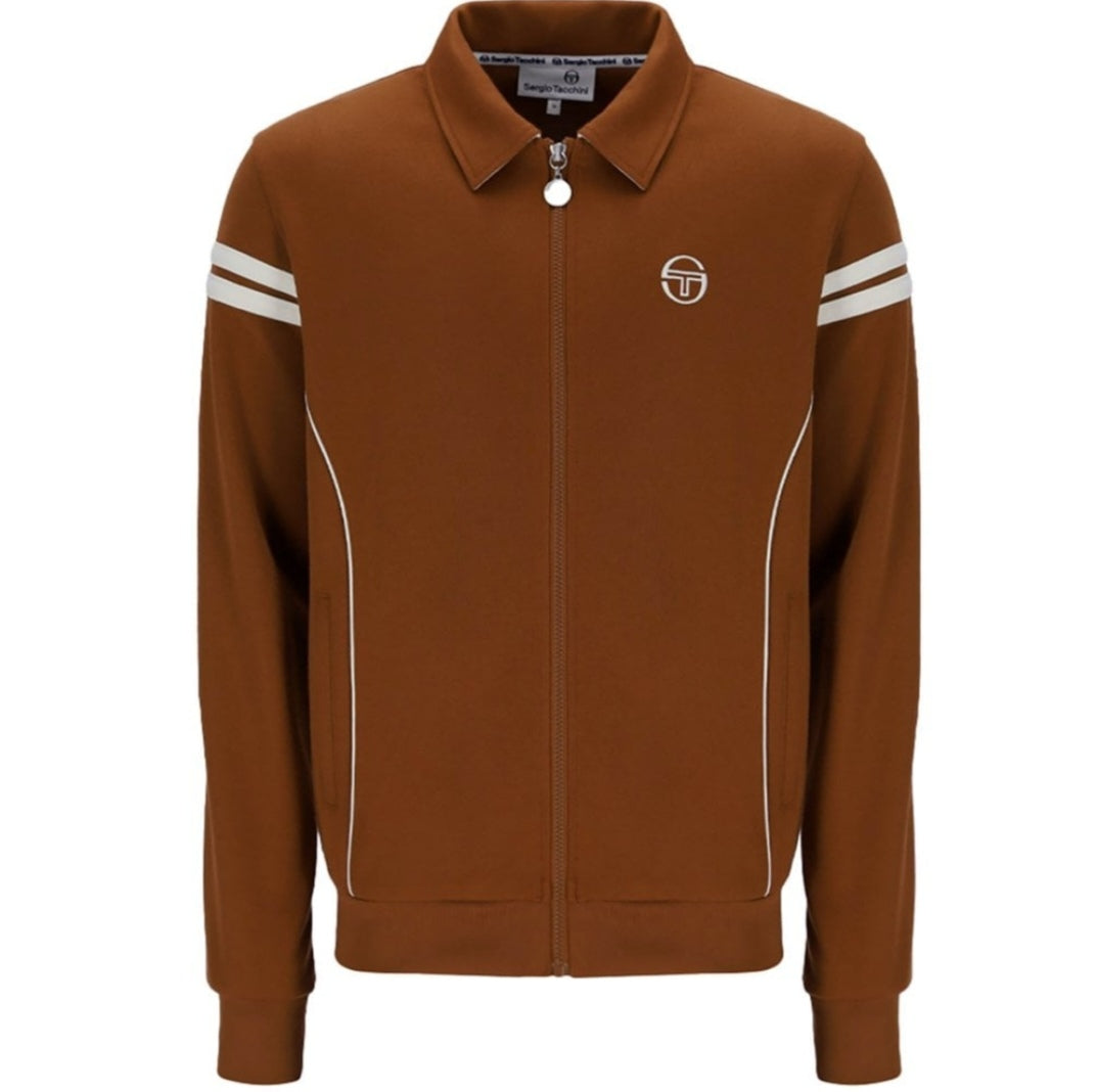 Sergio Tacchini Armando Track Top - Mocha Bisque